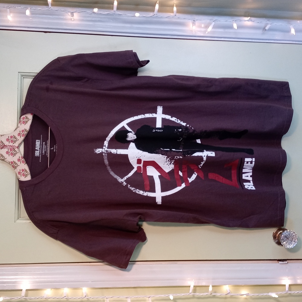 Men's Lootcrate Blame! grey Large t-shirt